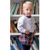 Miranda Invierno Conjunto bebé niño Rombitos y Cuadros