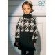 Abel & Lula Winter Girl Black and White Set