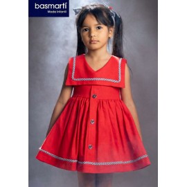 Basmartí Summer Girl Red Dress Simone de Beauvoir