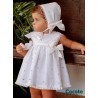 Cocote Verano Vestido bebé niña Topos Perforados