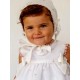 Cocote Summer Baby Girl White Eyelet Dress
