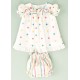 Cocote Verano Vestido bebé niña Topos Multicolor