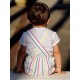Cocote Verano Conjunto bebé niño Blanco con Peto a Rayas