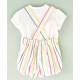 Cocote Verano Conjunto bebé niño Blanco con Peto a Rayas