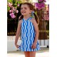 Cocote Verano Vestido niña Taneka Azulón
