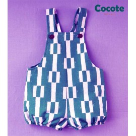 Cocote Verano Peto Rana bebé niño Taneka Azulón