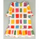 José Varón Verano Vestido niña Cuadrados Multicolor