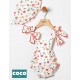 Coco Acqua Verano Ranita y Gorro bebé niña Cangrejos