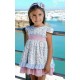 DBB Collection Summer Girl Pink and Blue Printed Dress