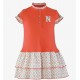 Nel Blu Summer Girl Corale Dress Ruffles
