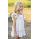 Coco Acqua Summer Girl Dress Brown Stripes