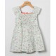 Coco Acqua Verano Vestido niña Estampado Frunce