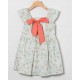 Coco Acqua Verano Vestido niña Estampado Frunce