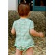 José Varón Verano Conjunto bebé niño Verde Estrellas