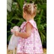 Jose Varon Summer Baby Girl Dress Pink Stars