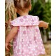 Jose Varon Summer Baby Girl Dress Pink Stars