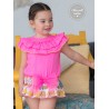 Mon Petit Bonbon Verano Conjunto niña Caracolas Braguita