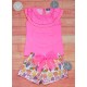 Mon Petit Bonbon Verano Conjunto niña Caracolas Short