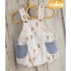 Cuka Verano Peto bebé niño Violeta Chamorro