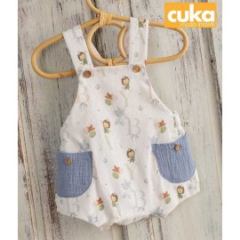 Cuka Verano Peto bebé niño Violeta Chamorro