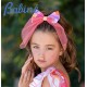 Babiné Verano Pinza niña Lazo Estampado con Tul