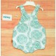 Cocote Verano Peto Rana bebé niño Boho Verde