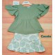Cocote Summer Girl Green Boho Set