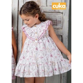 Cuka Verano Vestido niña Corazón Aquino
