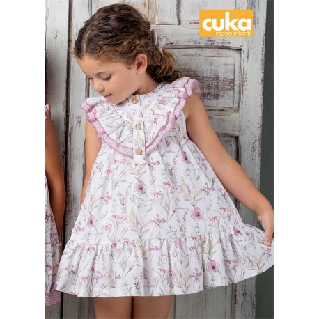 Cuka Verano Vestido niña Corazón Aquino