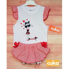 Cuka Summer Baby Girl Set Alexandra Kollontai