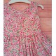 Blanca Valiente Summer Girl Dress Little Pink Flowers