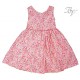 Blanca Valiente Verano Vestido niña Liberty Rosa