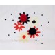 Mon Petit Bonbon Summer Girl Red and White Set Flowers