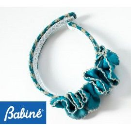 Babine Winter Girl Diadem Turquoise Squares