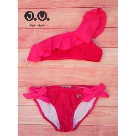 José Varón Verano Bikini niña Fucsia