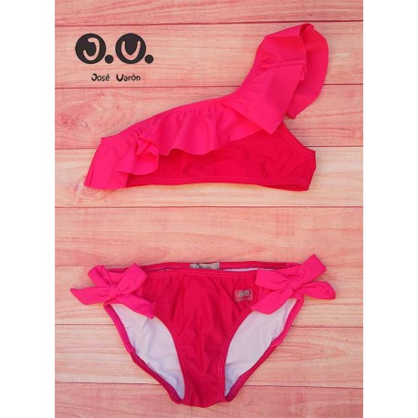José Varón Verano Bikini niña Fucsia