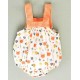 Jose Varon Summer Baby Boy Overalls Crabs