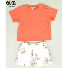 José Varón Verano Conjunto niño Veleros