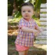 DBB Collection Summer Baby Boy Corale Set Small Squares