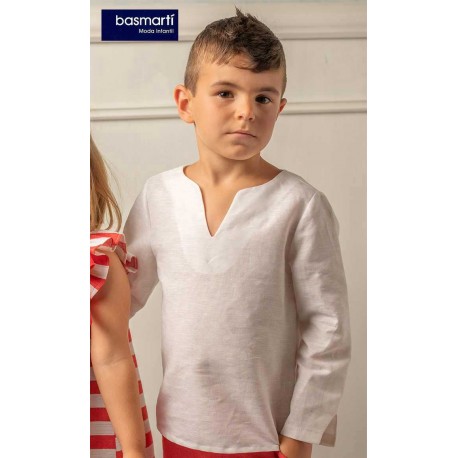Basmartí Verano Camisa niño Rubí