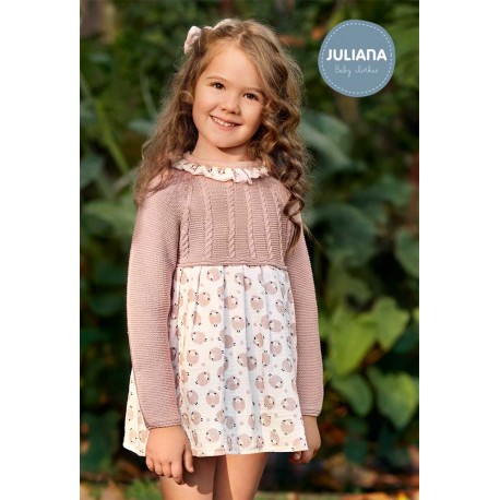 Juliana Invierno Vestido bebé niña Balada