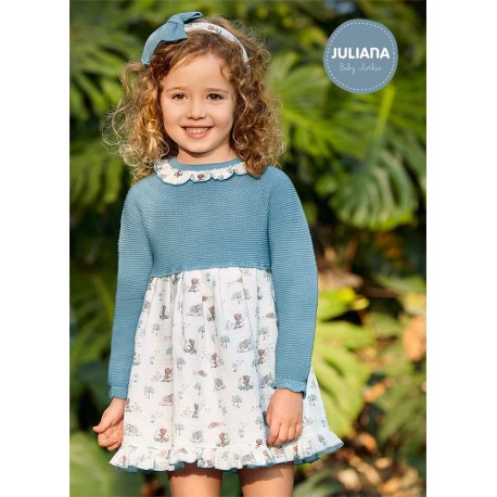 Juliana Invierno Vestido bebé niña Trazos