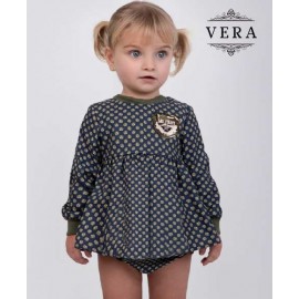 Vera Winter Baby Girl Military Set Liberty