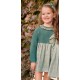 Juliana Winter Baby Girl Green Dress Verso
