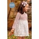 Juliana Invierno Vestido bebé niña Arte