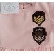 Vera Invierno Vestido niña Felpa Militar Rosa