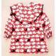 Jose Varon Winter Baby Girl Fuchsia Dress Sheeps