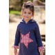 Jose Varon Winter Baby Girl Blue Dress Star