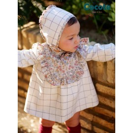 Cocote Invierno Vestido bebé niña Liberty Cuadros