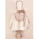 Cocote Invierno Vestido bebé niña Liberty Cuadros